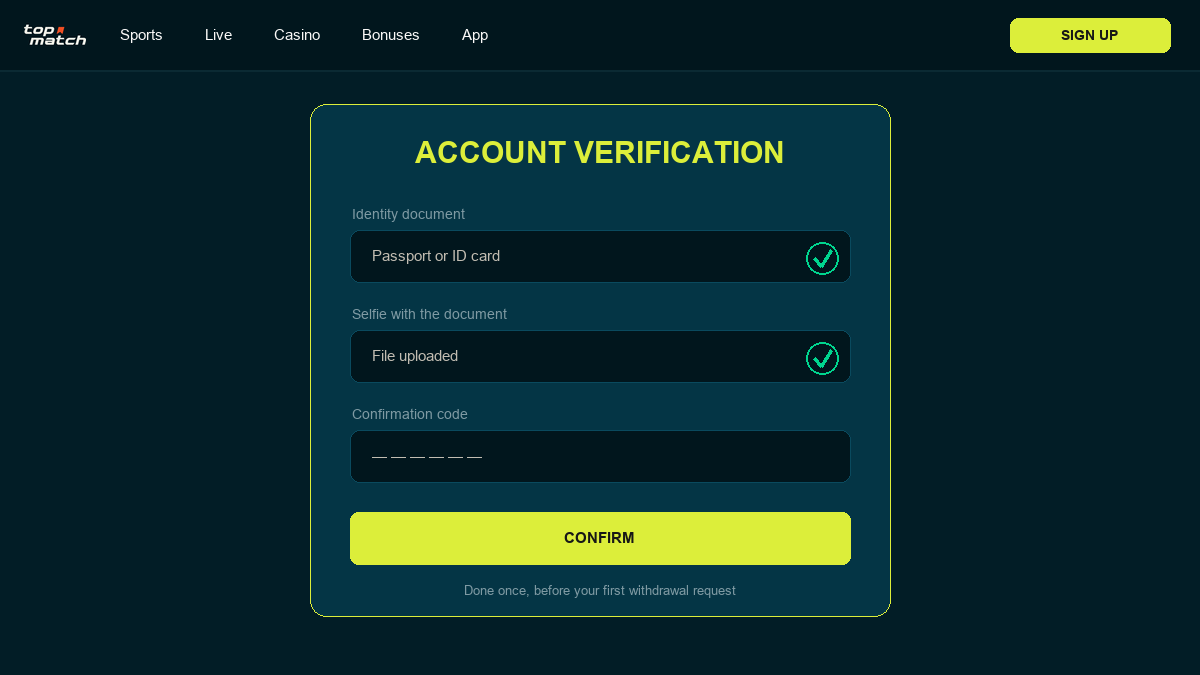 Document verification and the AML account check